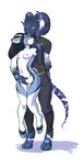  alien anthro areola breasts cervine clothed clothing deer duo female half-closed_eyes hooves horn hybrid invalid_tag kittydee male male/female mammal navel nipples nude open_mouth pussy simple_background smile standing sucking_finger white_background wide_hips 