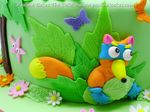  arthropod butterfly cake canine clothing dora_the_explorer edit flower food fox gloves group insect leaves mammal paulinescakes plant real sculpture_(artwork) solo_focus star swiper traditional_media_(artwork) 
