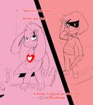  &lt;3 2015 ambiguous_gender asriel_dreemurr caprine chara child comic crying dialogue english_text fatz_geronimo fur goat hair horn human male mammal monster spoilers tears text undertale video_games what_if white_fur young 