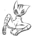  anthro bedroom_eyes cat digital_media_(artwork) feline female half-closed_eyes inviting khajiit low_res mammal naughty_face pussy seductive solo spread_legs spreading the_elder_scrolls vanripper video_games vono white_spottytail_mage 