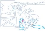  english_text equine fellatio female feral friendship_is_magic horse male male/female mammal my_little_pony oral pegasus pony rainbow_dash_(mlp) royal_guard_(mlp) sex speech_bubble text the_weaver wings 