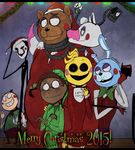  2015 animatronic atlas-white balloon_boy_(fnaf) bear canine christmas digital_media_(artwork) five_nights_at_freddy&#039;s five_nights_at_freddy&#039;s_2 fox glowing glowing_eyes holidays human jeremy_fitzgerald lagomorph machine male mammal mangle_(fnaf) marionette_(fnaf) rabbit robot toy_bonnie_(fnaf) toy_chica_(fnaf) toy_freddy_(fnaf) video_games 