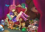  aa2233a amumu animal_ears annie_hastur backpack bag ball bear book book_stack chair character_name dress gnar_(league_of_legends) goggles goggles_on_headwear green_eyes hairband hat kog'maw league_of_legends mushroom open_book pillow pink_hair poro_(league_of_legends) purple_dress purple_skirt rammus shoes sitting skirt smile stitches striped striped_legwear stuffed_animal stuffed_toy teddy_bear teemo tibbers tongue tongue_out yordle zac 
