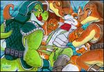  anal canine cum erection forced fox fox_mccloud lunegwyn_(artist) male male/male mammal nintendo penis rape scalie sharpclaw star_fox video_games 