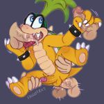  anal anal_penetration balls disembodied_penis double_anal double_penetration faggotrat fellatio group group_sex handjob human iggy_koopa koopa koopaling male male/male mammal mario_bros nintendo oral penetration penis scalie sex vein veiny_penis video_games 