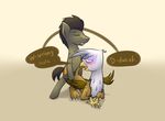  anal avian dialogue female gilda_(mlp) gryphon interspecies male male/female marsminer my_little_pony theotakux 