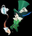  alice_in_wonderland bad_id bad_pixiv_id cup formal hat l_hakase mad_hatter male_focus pouring solo tea teacup teapot top_hat 