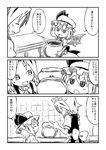  comic greyscale izayoi_sakuya monochrome multiple_girls remilia_scarlet sonson_(eleven) touhou translated 