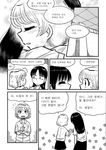  black_hair comic greyscale jang_won korean left-to-right_manga monochrome multiple_girls original translated 