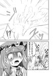  comic futatsuki_hisame greyscale highres monochrome multiple_girls patchouli_knowledge remilia_scarlet touhou translated 
