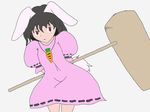  animal_ears bad_anatomy hammer inaba_tewi solo third-party_edit touhou 