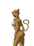  butt cheetah cheetah_(character) dc_comics feline female green_eyes lips mammal solo sunsetriders7 
