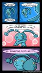  comic dialogue ditto duo humor legendary_pok&eacute;mon lethalityrush manaphy nintendo pok&eacute;mon tears video_games 