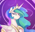  2016 dragk equine female feral friendship_is_magic horn mammal my_little_pony princess_celestia_(mlp) smile solo winged_unicorn wings 