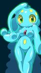 anthro blush breasts female legendary_pok&eacute;mon looking_at_viewer manaphy nintendo nude pok&eacute;mon pok&eacute;morph smile solo tokemaru video_games 
