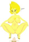  after_sex anus big_breasts blonde_hair breasts brown_hair cum cum_in_pussy cum_inside dialogue duo english_text eyes_closed female gem_(species hair high_heels hoshime human larger_female male mammal nipples nude penis pussy size_difference smaller_male smut-valerian steven_universe text yellow_body yellow_diamond yellow_eyes 