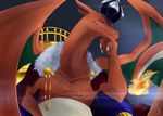  charizard crown male nintendo pok&eacute;mon scalie scape unknown_artist video_games 