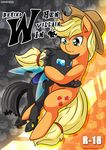  2016 applejack_(mlp) changeling comic duo earth_pony english_text equine friendship_is_magic horse mammal my_little_pony pony text vavacung 