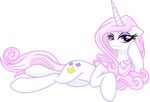  2013 alpha_channel cutie_mark equine female fleur_de_lis_(mlp) friendship_is_magic fur hair horn looking_at_viewer lying mammal my_little_pony pink_hair raining simple_background solo spier17 transparent_background unicorn white_fur 