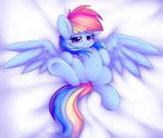  equine female feral friendship_is_magic heavymetalbronyyeah looking_at_viewer mammal my_little_pony pegasus rainbow_dash_(mlp) smile solo tagme wings 