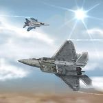  ace_combat_04 ace_combat_zero aircraft airplane blue_sky cipher_(ace_combat) cloud condensation_trail day f-15_eagle f-22_raptor fighter_jet jet lowres military military_vehicle missile mobius_1 namco no_humans ragi_(00203) resized sky sun 