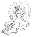  anal anthro chris_mckinley disney feline feral hybrid lion male male/male mammal sketch the_lion_king 