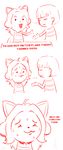  ... azusamagica buying food human mammal monster protagonist_(undertale) selling simple_background sweat tem temmie_(undertale) text undertale video_games white_background 