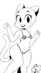  2016 anthro areola blush breasts camel_toe cat clothing feline female fur gumball_watterson hearlesssoul lingerie looking_at_viewer mammal mature_female mother navel nicole_watterson nipples open_mouth panties parent presenting smile solo the_amazing_world_of_gumball underwear 