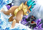  2016 blue_eyes equine female fight horse ice king king_shadow mammal my_little_pony pony royalty shadow the_cool_boy them&#039;s_fightin&#039;_herds velvet_reindeer_(tfh) vs 