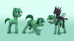  anal anus balls changeling equine fan_character horse male male/male mammal marsminer my_little_pony penis pony presenting 