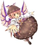  absurdres animal_ears bad_id bad_pixiv_id fingernails full_body highres long_fingernails mystia_lorelei nise_nanatsura pink_hair short_hair solo touhou transparent_background wings 