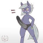  2016 blush camel_toe cold-blooded-twilight dildo earth_pony english_text equine female feral friendship_is_magic horse limestone_pie_(mlp) mammal my_little_pony pony pussy_juice sex_toy solo strapon text 