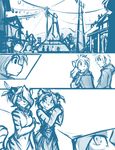  armor cape close-up clothing comic feline female flora_(twokinds) group hair human keidran male mammal nude simple_background sketch tiger tom_fischbach trace_legacy twokinds white_background 