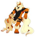  alex_dowski anthro arcanine arkani balls canine chatonbleu dog duo fellatio male male/male mammal nintendo oral penis pok&eacute;mon sex video_games 