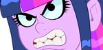  2014 angry black_eyes close-up curtsibling digital_media_(artwork) equestibooru_girls equestria_girls eyebrows eyelashes female hair human humanoid long_hair looking_at_viewer mammal multicolored_hair my_little_pony open_mouth purple_skin solo twilight_sparkle_(eg) white_sclera 