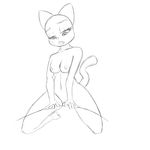  anthro carmel cat feline female full_frontal looking_down mammal mature_female mother nicole_watterson nude open_mouth parent penis pussy sex the_amazing_world_of_gumball 