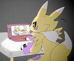  computer digimon renamon retsuo solo 