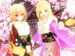  3d alice_margatroid glasses highres japanese_clothes kimono kirisame_marisa kurogoma_(meganegurasan) mikumikudance multiple_girls open_mouth touhou 