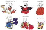  animated_skeleton babybones bone cigarette clothing fantasytale gloves monster outertale papyrus_(undertale) scarf skeleton smile text toono_(artist) undead underfell underswap undertale video_games 