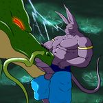  abs anthro balls beerus biceps big_muscles clothing dragon dragon_ball dragon_ball_super duo eastern_dragon erection feline fellatio feral glowing glowing_eyes gs humanoid_penis internal invalid_tag male mammal muscular nipples oral pants pecs penis red_eyes reptile scales scalie sex shenron topless whiskers 