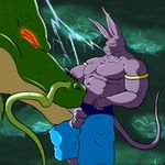  abs anthro balls beerus biceps big_muscles clothing cum cum_in_mouth cum_inside cum_leaking cum_on_balls cum_on_penis dragon dragon_ball dragon_ball_super duo ear_piercing eastern_dragon erection feline fellatio feral glowing glowing_eyes gs invalid_tag male mammal muscular nipples oral pants pecs penis piercing red_eyes reptile scales scalie sex shenron topless whiskers 