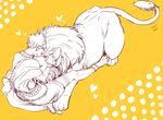  fate_(series) feline feral gilgamesh_(fate) human kettle21 lion male mammal 