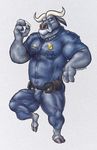  anthro bovine buffalo bulge chief_bogo clothing disney male mammal osoalex police_uniform solo uniform zootopia 