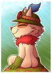 blush butt eyes_closed league_of_legends male mammal nude smile solo teemo veigar-chan video_games yordle 