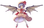  absurdres bad_id bad_pixiv_id bangs full_body highres remilia_scarlet solo touhou transparent_background wings yy 