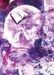  alice_margatroid bad_id bad_pixiv_id blonde_hair book capelet cis_(carcharias) corset dress eyelashes flying_paper frills gathers hairband lace light_particles lips mirror paper pose reflection ribbon short_hair short_sleeves touhou 