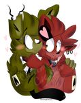  animatronic anthro canine caramelcraze digital_media_(artwork) five_nights_at_freddy&#039;s five_nights_at_freddy&#039;s_3 fox foxy_(fnaf) fur lagomorph machine male mammal rabbit robot springtrap_(fnaf) video_games 