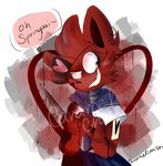  animatronic anthro blood canine caramelcraze digital_media_(artwork) five_nights_at_freddy&#039;s fox foxy_(fnaf) fur machine male mammal robot video_games 