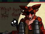  2015 absurd_res animatronic avj_(artist) blood canine five_nights_at_freddy&#039;s fox foxy_(fnaf) hi_res machine mammal robot video_games 