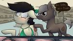  dialogue equine fan_character grope horse male mammal marsminer my_little_pony pone_keith pony shopping 